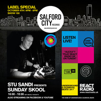 Stu Sandi Live On React Show 190 | Salford City Records Special | 04|10|20 by Stu Sandi