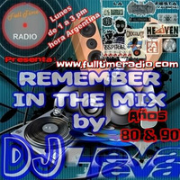 Programa Remember in the mix by Dj Teva para Full Time Radio Vol.83 by Esteban Teva