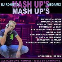 DJ RONNY D. -MASH-UP'S MEGAMIX - APRIL 2020 Volume 2 by Ronny van Dongen / DJ RONNY D.
