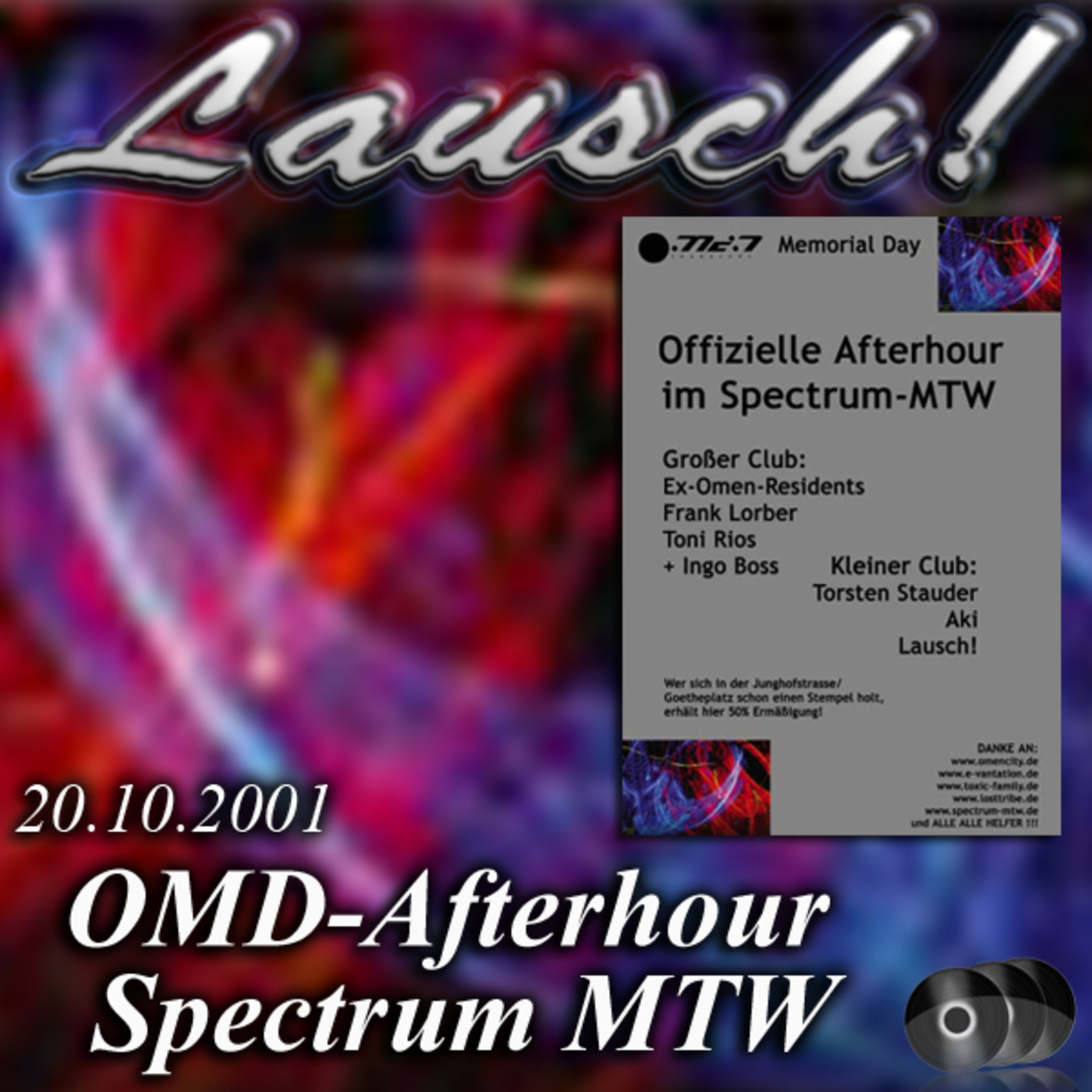 Lausch! @ OMD-Afterhour, Spectrum-MTW (2001-10-21)