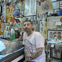 MIKEY BOY - Tattoo Artist - RISE 'N' SHINE - Tattoo Studio - Visit during a session - Limassol - [ CYPRUS ] by Radio X Interviews