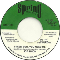 ButchieDj ~ &quot; I Need You ~ You Need Me &quot; - Joe Simon ~ Remix/Re-edit by ButchieDj 2018 ;)) by ButchieDJ