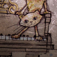 Un chat sur mon clavier by Gérard Delassus