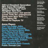 2001-04-13 - Deep Dish @ Gatecrasher, NEC, Birmingham (Twilo Arena) by Everybody Wants To Be The DJ