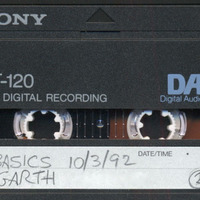 DJ Garth - Live At Basics (SF) - 10-3-92 (Jim Hopkins Remaster) by ninetiesDJarchives