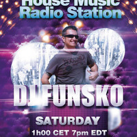 DJ Funsko LIVE INDAMIX HIGHSPEED 136bpm @ HOUSE MUSIC RADIO STATION - (NO SYNC BUTTON) - (MIXED ON (2) CDJ's &amp; MIC - August 19 2017 by djfunsko