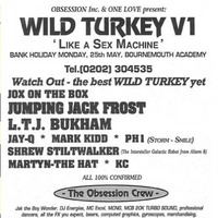 Wild Turkey VI - Mon 25th May 92 - Bournemouth Academy by Stormski