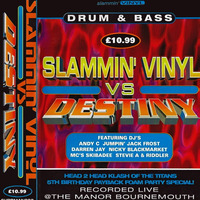 Jumpin Jack Frost - Slammin Vinyl vs Destiny - The Manor Bournemouth (Manor 5th Birthday 30-7-99) by Stormski