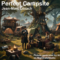 Perfect Campsite by Jean-Marc Lozach