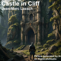 Castle in Cliff by Jean-Marc Lozach