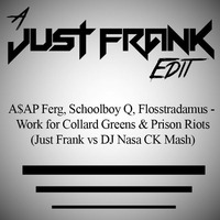 Asap Ferg, Schoolboy Q, Flosstradamus - Work for Collard Greens & Prison Riots (Just Frank vs DJ Nasa CK Mashup) Dirty by Just Frank
