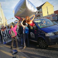 Zusammenstöße während "Block War" Spontandemo by Campusradio Kassel