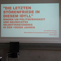 (Sendung 03.07.2023) Neue Rechte? Vortrag aus dem Neuzeitlichen Forschungskolloquium by Campusradio Kassel