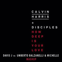 Calvin Harris + Disciples How deep is your love(Davis j VS Umberto Balzanelli &amp; Michelle Mashup) by Davis Jay