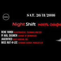 JAGERFRED @ STUDIO 21 - Night Shift Meets Cologne (Lux. 26.11.16) by AKKON