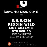 AKKON @ B-SIDE - Liege 10 Nov.2018 by AKKON