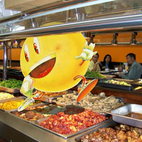 Like Pac-Man in a Chinese Buffet (2015) by Jin-XS