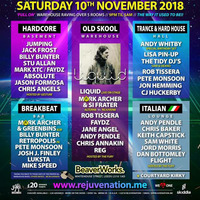 CJ Huckerby @ Rejuvenation Sweet Harmony, Beaverworks, Leeds, 10/11/18  (TRANCE CLASSICS) by Hard Dance & Trance Cast