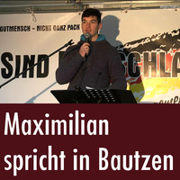 Maximilian aus Bautzen mit seiner bemerkenswerten Rede (10.01.2016) by eingeschenkt.tv