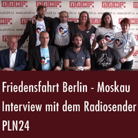 Friedensfahrt Berlin - Moskau - Interview mit dem Sender PLN24 (11.08.2016) by eingeschenkt.tv