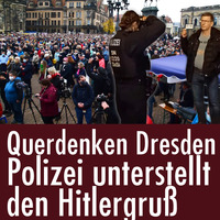 Querdenken Dresden: Polizei unterstellt Hitlergruß! by eingeschenkt.tv
