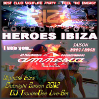From Amnesia Ibiza 2012 LIVE on Turntables DJ TroubleDee (Ibiza Cocoon Heroes) set no 3 by DJ TroubleDee