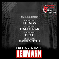 HardtraX - Definition Of Hard Techno (Club Lehmann Stuttgart, Germany 7.2.2020) by HardtraX