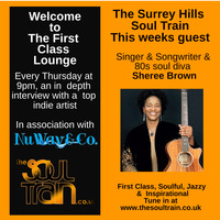 80s Super Soul Star Sheree Brown pops into The First Class Lounge For A Chat 29th April 2021 by The Soul Train