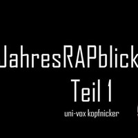 Jahresrapblick 2016 #1 Januar-April by Kopfnicker