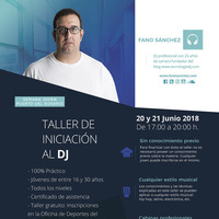 Entrevista Radio Sintonía Taller Iniciación al DJ en Puerto del Rosario (Fuerteventura) Junio 2018 by Fano Sánchez
