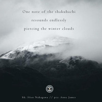 Haiku #142: One note of the shakuhachi / resounds endlessly / piercing the winter clouds