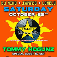 FALLOUT LIVE 10/22/16 WITH CHRISTIAN JAMES, DJ LONELY AND SPECIAL GUEST TOMMY HOGUNZ @ MOUSAI by Christian Soulson James