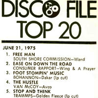 DJ Jim Hopkins - Disco File Top 20 - June 21, 1975 by TwitchSF