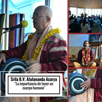 Srila B.V. Atulananda Swami - La importancia de tener un cuerpo humano by Oficina Vrinda Bogotá