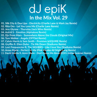 dJ epik - In the Mix Vol. 29 by dJ epiK