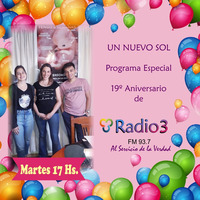 Un Nuevo Sol 080920 1ª Parte Natividad de Maria- Vida Consagrada-Cumpleaños Radio 3 by Radio 3 - FM Santa Rosa