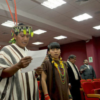 Agustin Panizo, director de Lenguas Indígenas, comenta la formulacion de política nacional de lenguas indígenas by Ministerio de Cultura