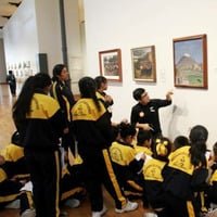 Enrique Ramírez, Director del área educativa del Museo de Arte de Lima, comenta sobre el 17 avo concurso interescolar del Museo de arte de Lima by Ministerio de Cultura