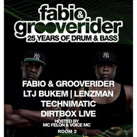 Dirtbox &amp; Mc Weeji- Fabio &amp; Grooverider- 25 Years- Birmingham- Sept 2017 by Lee UHF