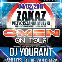 MALOS @ ARENA KOKOCKO - OMEN ON TOUR - 04.02.17r. - seciki.pl by Klubowe Sety Official