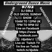 DJ SIBLE OLD SKOOL SUNDAY SHOW! 93 Vinyl 4.10.2020 by RadioActive FM Dance