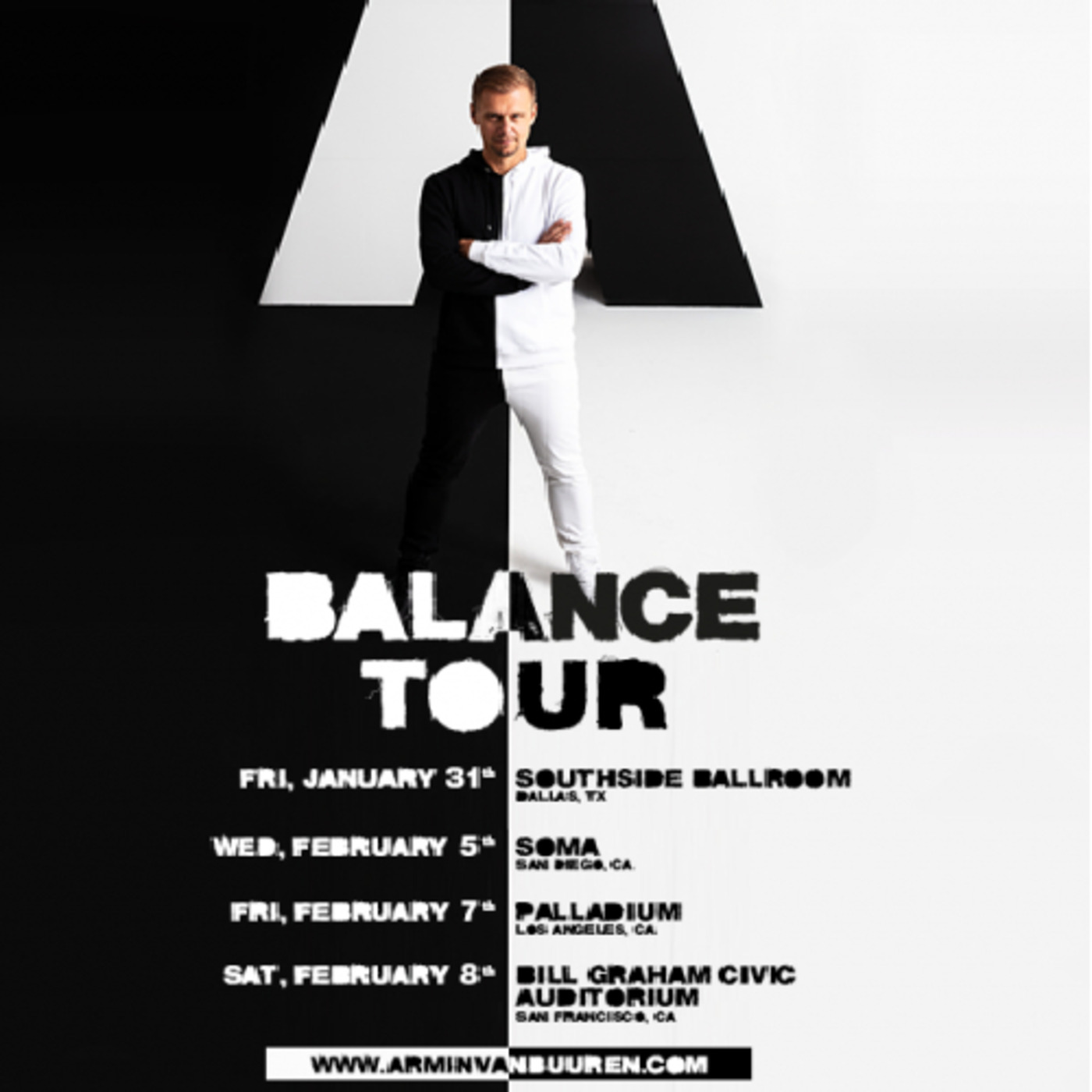 Armin van Buuren - Balance Tour Live Set at the Hollywood Palladium on February 7, 2020