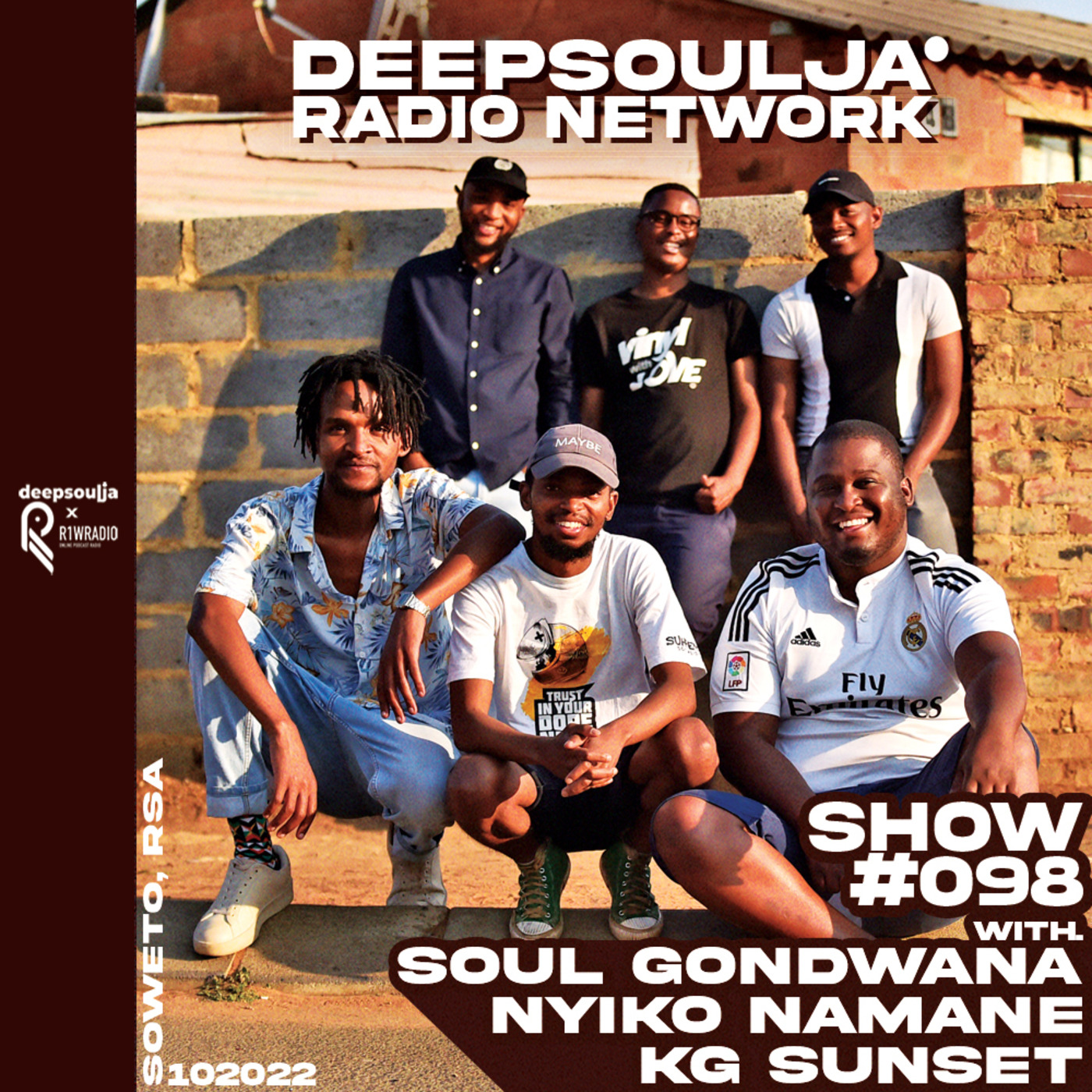 DSRN SHOW #098A by DEEPSOULJA with Soul Gondwana, Nyiko Namane & K.G Sunset