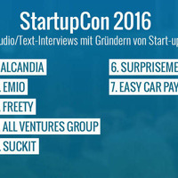 7 Gründerinterviews von der StartupCon 2016 ☀ by Startupradio.de war ein Podcast für Entrepreneure, Investoren und alle, die es werden wollen