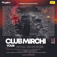 #ClubMirchi #LiveStream (ep 11-04-20) by DJ Richard Official