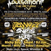 Richy Boy MC Stuntz Pulsation 27.11.15 by DJ Jim - Barnsley