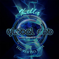 Kella Thursdays 8-10pm Live globaldnb Rec 03-09-15 by Lady_Kella