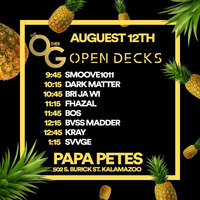 Brijawi at Papa Pete's Open Decks August 2019 by Brijawi