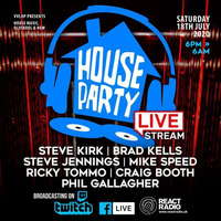 Old Skool House Party live on VVLHP 18th July '20 - rave / piano / funky / mashup by DJ Steve Jennings