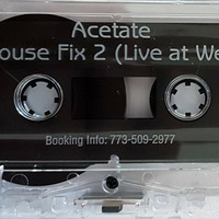 DJ Acetate - House Fix 2 Live @ We on October 9th 1999 at the Dolton Expo Center by Drumaddict - M Williams